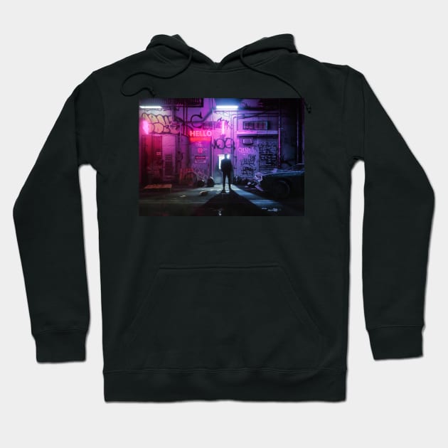 Bad dreams Hoodie by skiegraphicstudio